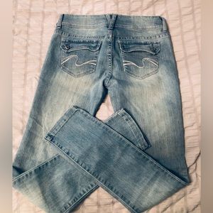 Blue Asphalt Skinny Jeans